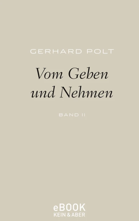 Vom Geben und Nehmen